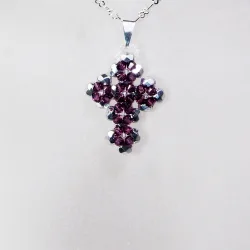 Pendant 30cm - Theonie-Silver Chain - Pendant 30cm - Laiton argenté